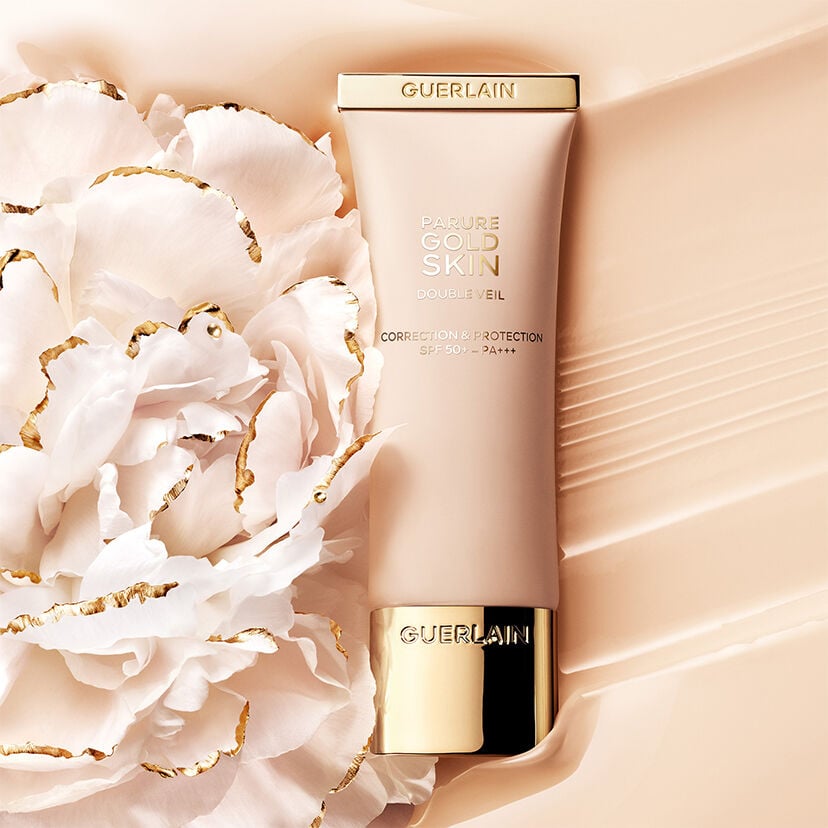 激安通販サイト 人気 PARURE GOLD SKIN · YOUR SKIN, YOUR NATURAL JEWEL · GUERLAIN 化粧下地